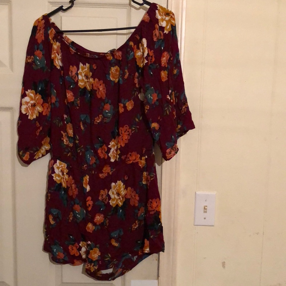 floral romper